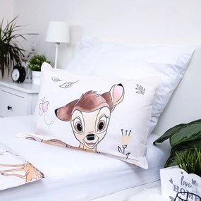 Bavlnené detské obliečky do postieľky 100x135 cm Bambi "Beige" – Jerry Fabrics