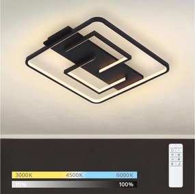 Brilagi - LED stmievateľné stropné svietidlo FLARE LED/34W/230V 3000-6000K + diaľkové ovládanie