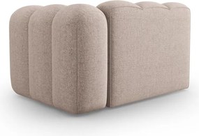Béžový modul pohovky (pravý roh) Lupine – Micadoni Home