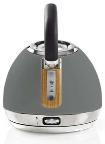 Nedis KAWK520EGY − Rýchlovarná kanvica 1,8 l 1850-2200W/230V šedá