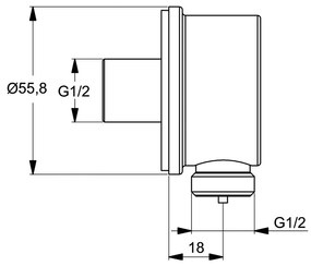 Ideal Standard Set 3 - Sprchový systém s podomietkovou pákovou batériou CeraFlex, komplet, chróm IS Set 3