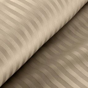 SATÉNOVÉ OBLIEČKY VERA 200X220 CM, 2 KS 70X80 CM BÉŽOVÉ