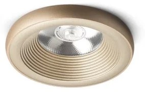 RENDL SHARM PLUS zápustné svietidlo perlová zlatá 230V LED 10W 24° 3000K R13229