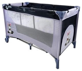 COSING - Cestovná postieľka s polohovaním ADAM Zebra Grey