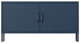 TV stolík na nožičkách ROSA, 1150 x 595 x 400 mm, Modern: tmavomodrá farba