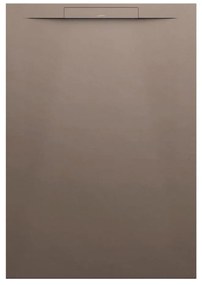 LAUFEN Pro S obdĺžniková sprchová vanička z materiálu Marbond, lineárny odtok na kratšej strane, 1300 x 900 x 32 mm, matná kávová, H2111831290001