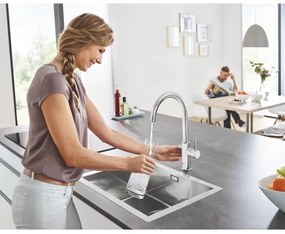 GROHE 31455001 - Drezová batéria BLUE HOME lesklý chróm