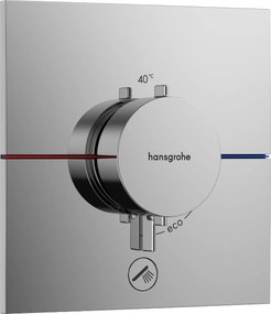 Hansgrohe ShowerSelect Comfort E, termostat pod omietku pre 1 spotrebič a ďalší výtok, chrómová, HAN-15575000