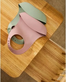 Svetloružové/tyrkysovomodré podbradníky v súprave 2 ks Lili – Kave Home