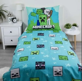 Obliecky Disney Minecraft 140x200cm+90x70cm Setino