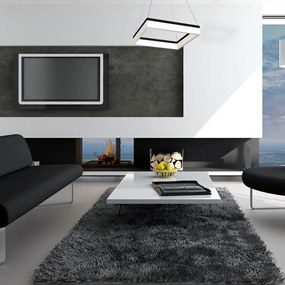 Závesné LED svietidlo Nero, 1x LED 32w, 4000k, b