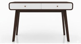 Hnedý pracovný stôl Støraa Caitlin