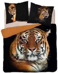 DETEXPOL Francúzske obliečky Tiger  Bavlna, 220/200, 2x70/80 cm