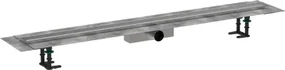 Hansgrohe RainDrain Compact ,úplná sada sprchového žľabu 1200 pre štandardnú inštaláciu, kartáčovaná nerezová oceľ, HAN-56184800