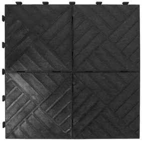 Multy Home Gumová dlaždica EXTREME SOLID 45 x 45 cm, čierna