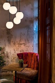 Toolight Toolight, stropné svietidlo 5xE27, APP1816-5CPR, čierna matná, OSW-00666