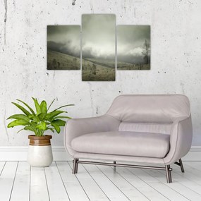 Obraz krajiny pred búrku (90x60 cm)