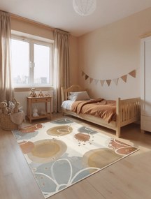 Hanse Home, Detský koberec Adventures 106426 Cream Multicolor, 160x235, viacfarebná, detská izba