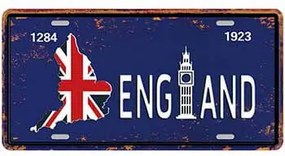 Ceduľa značka England