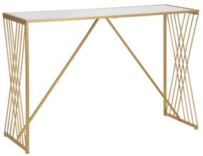 Konzolový stolík v zlatej farbe 40x120 cm Easy – Mauro Ferretti