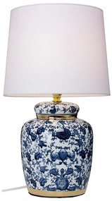 Cottex B2175BL - Stolná lampa KLASSISK 1xE14/40W/230V modrá