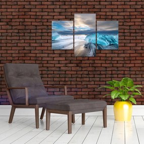 Obraz - Diamantová pláž (90x60 cm)