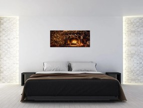 Obraz - Vianočná atmosféra (120x50 cm)
