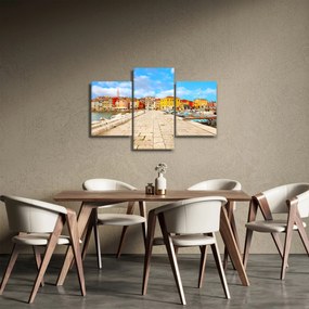 Obraz - Staré istrijské mesto v Poreči, Chorvátsko (90x60 cm)