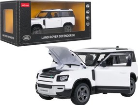 Model auta Land Rover Defender 90 1:24 RASTAR biele
