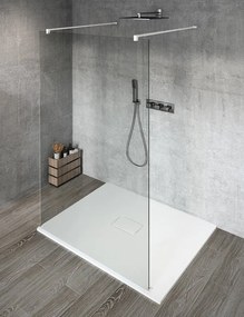 Gelco Gelco, VARIO WHITE jednodielna sprchová zástena do priestoru, číre sklo, 900 mm, GX1290GX2215