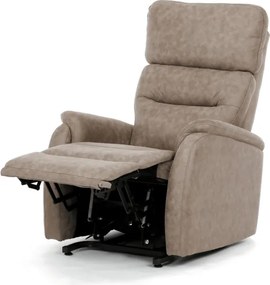 Polohovacie kreslo béžové, elektrické TV-L8904 LAN3