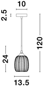 Retro luster Vario 13.5 zlaté