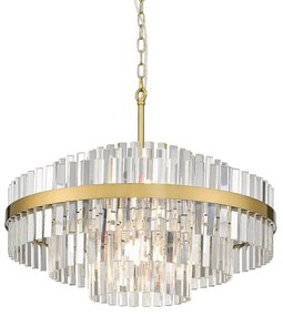 Zuma Line P0567-12A-2GAC - Luster na reťazi CONSTANTINOPLE 12xG9/28W/230V zlatá