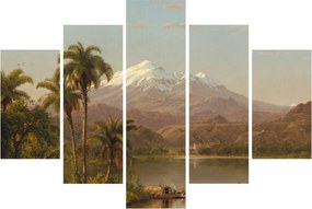 Obraz - Frederic Edwin Church, Tamaca Palms, reprodukcia (150x105 cm)
