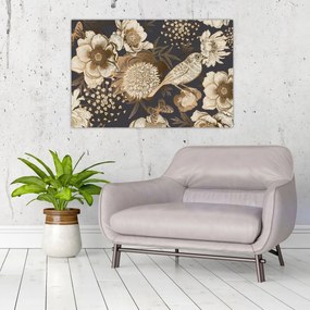 Obraz - Zlatá záhrada (90x60 cm)