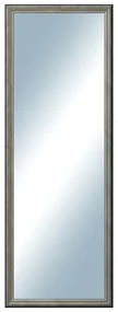 DANTIK - Zrkadlo v rámu, rozmer s rámom 50x140 cm z lišty Anversa strieborná (3152)