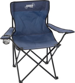 Garden Line SKLADACIA TURISTICKÁ/RYBÁRSKA STOLIČKA, MODRÁ, 50x50x80 cm *7150