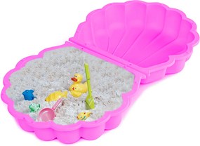 Paradiso | Pieskovisko / bazénik - Mušľa s krytom - ružová | 11640091