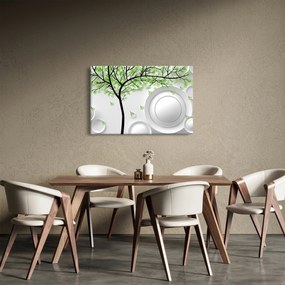 Obraz umelecké abstrakcie (90x60 cm)