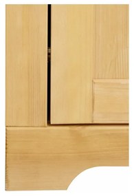 Vitrína z borovicového dreva v prírodnej farbe 180x35 cm Lisa – Støraa