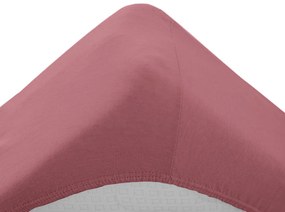 Jersey plachta  do detskej postieľky staroružová 70 x 140 cm