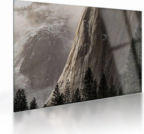 Sklenený obraz z údolia Yosemite národnej parku, USA (70x50 cm)