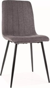 SI Stolička Alan Brego tmavo šedá