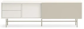 Béžovo-krémový TV stolík 180x56 cm Nube – Teulat