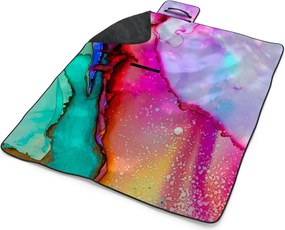 Sablio Plážová deka Farbičky: 200x140 cm