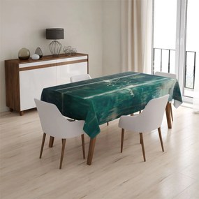Sablio Obrus Hydroplán na horskom jazere - 90x90 cm