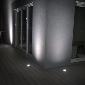 Sada 5 vonkajších bodových svetiel z nerezovej ocele IP65 - Delux