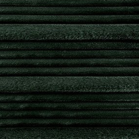 EUROFIRANY FLANELOVÁ DEKA NINA 200X220 CM TMAVOZELENÁ