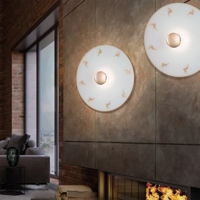 Kolarz A1353.61.XL.3.Au.100-Nástenné svietidlo NONNA 1xE27/100W/230V jelene 24K