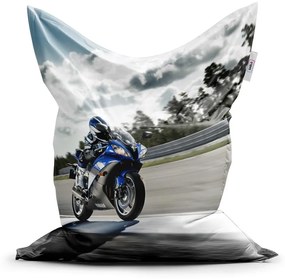 Sablio Sedací vak Motorkár - 150x100 cm
